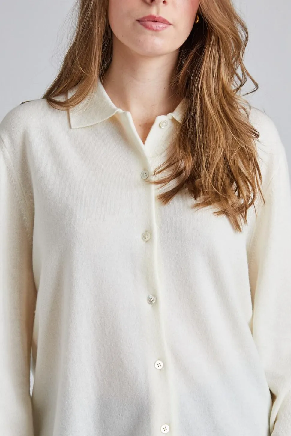 Monterey Button Down Polo Macadamia