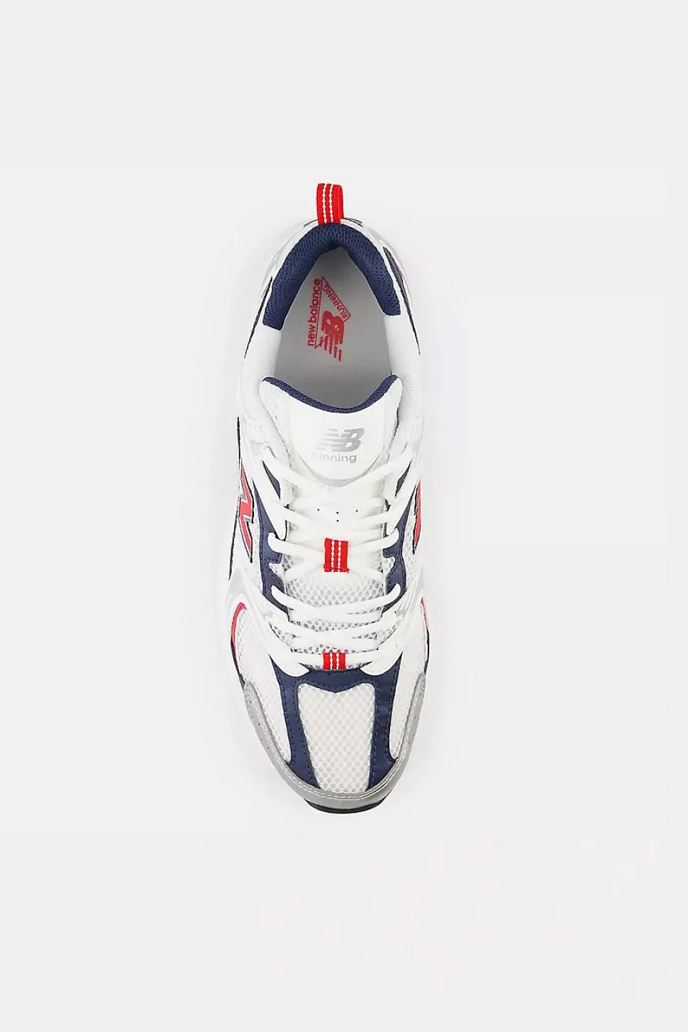 MR530LO White/Silver Metalic/NB Navy