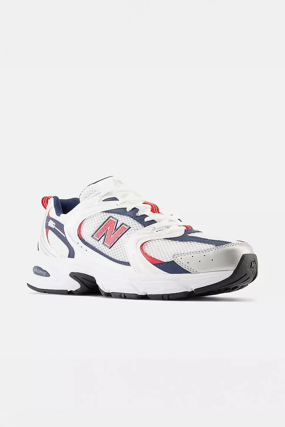 MR530LO White/Silver Metalic/NB Navy