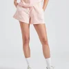 Musan Logos Shorts Lt Pink Mix