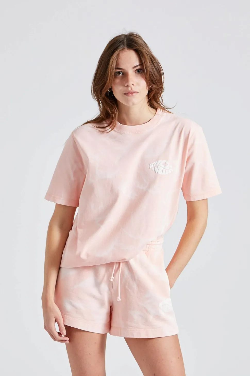 Musan Logos Shorts Lt Pink Mix
