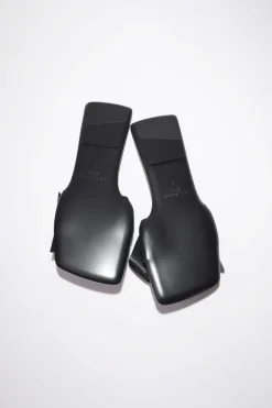 Musubi Leather Sandal Black FN-WN-SHOE000702