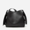 Musubi Midi Shoulder Bag Grain Black