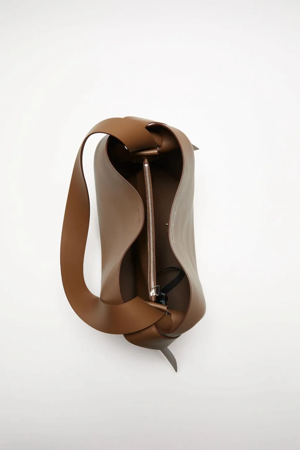 Musubi Midi Shoulder Bag R Camel Brown