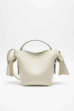 Musubi Mini Shoulder Bag R White/Black