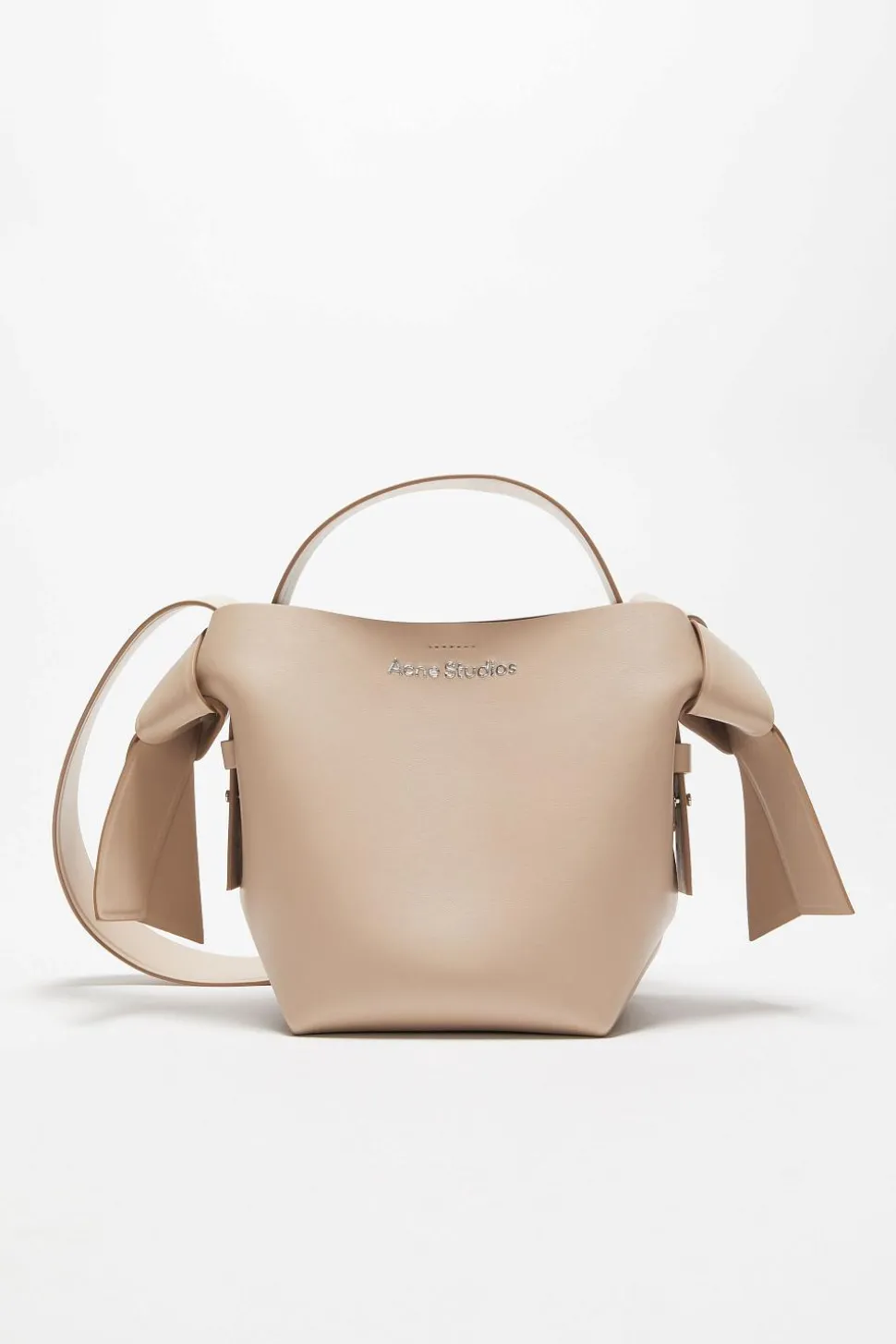 Musubi Mini Shoulder Bag R Taupe Beige