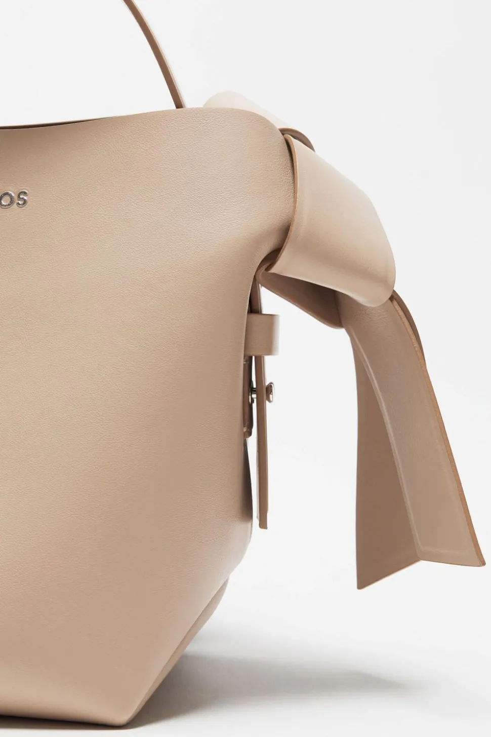 Musubi Mini Shoulder Bag R Taupe Beige