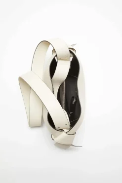 Musubi Mini Shoulder Bag R White/Black