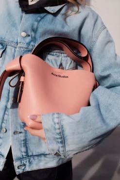 Musubi Mini Shoulder Bag Salmon Pink