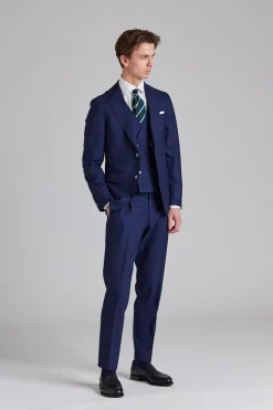 N. Siena Suit Tropical Glencheck Blue