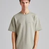 Nat SS Logo Tee Fog
