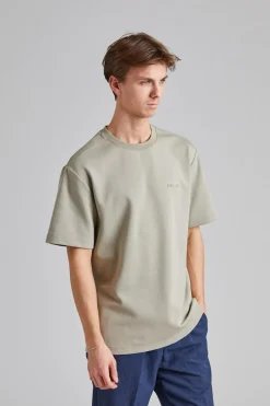 Nat SS Logo Tee Fog