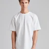 Nat SS Logo Tee White