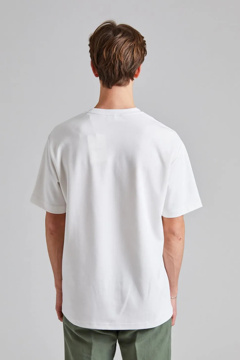 Nat SS Logo Tee White