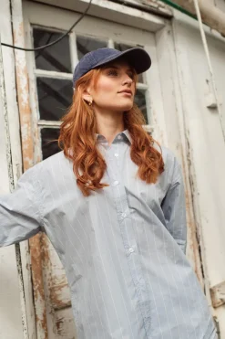 Navy Washed Cotton Soft Front