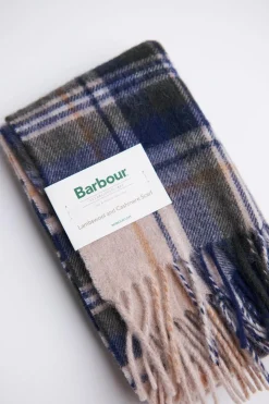New Check Scarf Bark