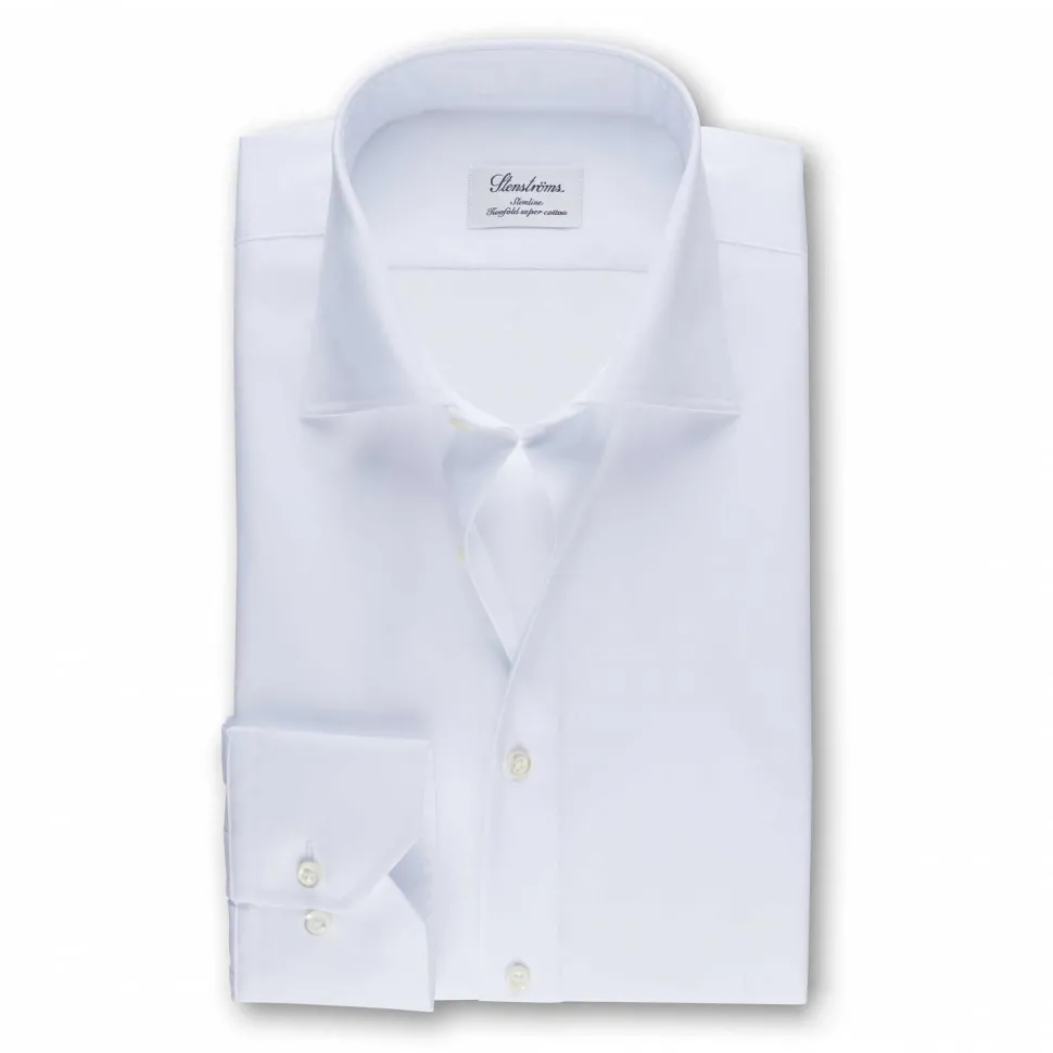 New Slimline Superior Twill Hvit