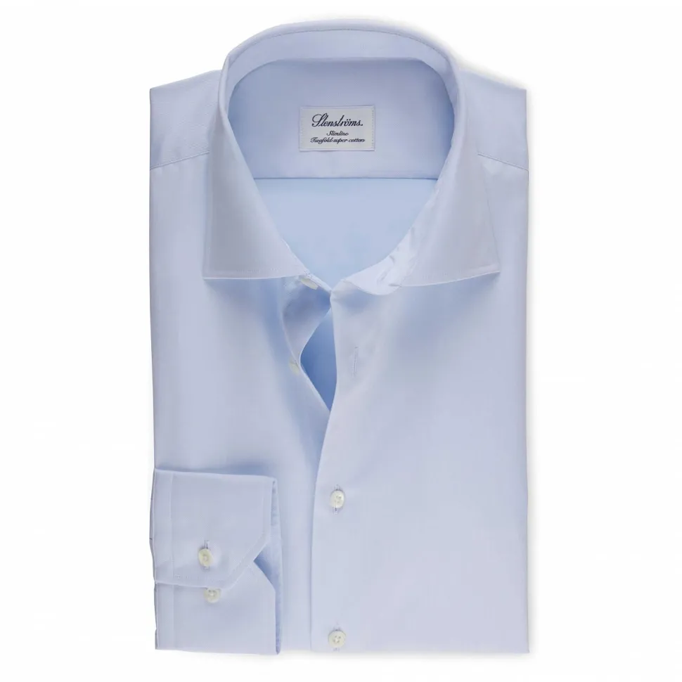 New Slimline Superior Twill Lyseblå