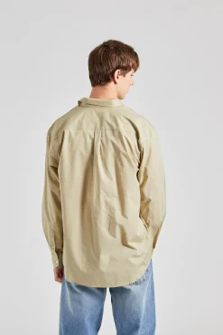 Nico Poplin Shirt Mossy