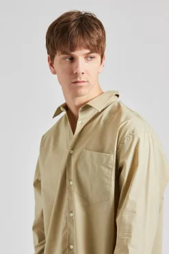 Nico Poplin Shirt Mossy