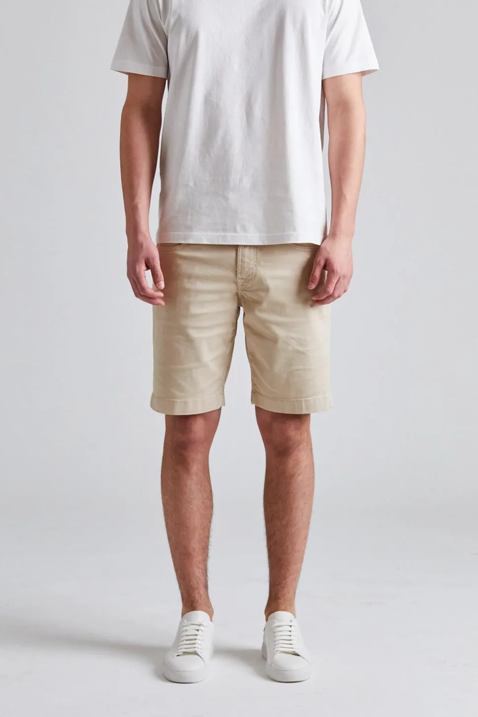 Nicolas Shorts Light Twill Beige