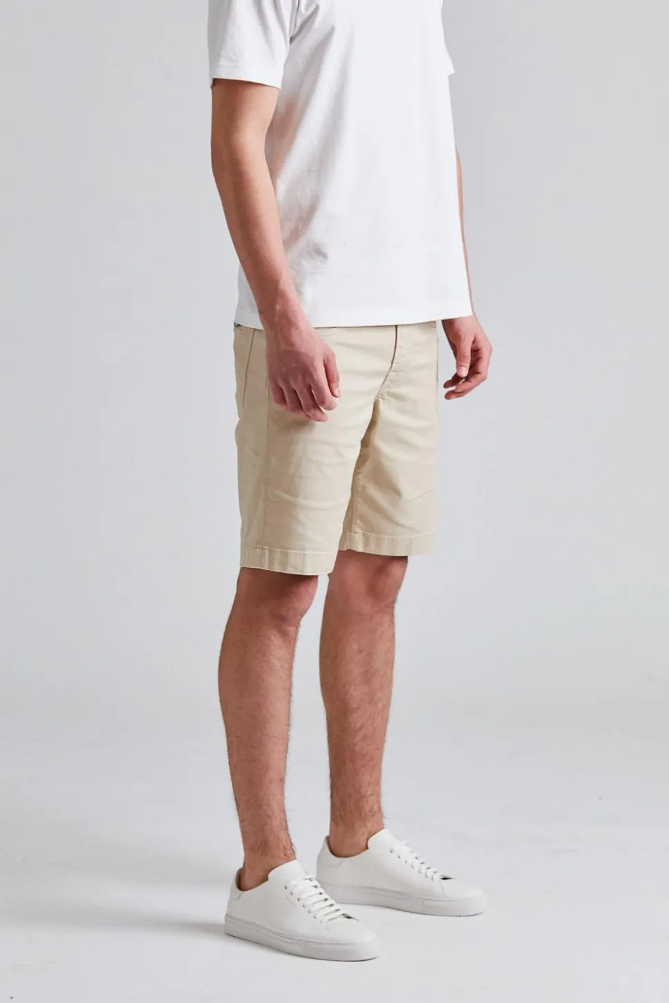 Nicolas Shorts Light Twill Beige