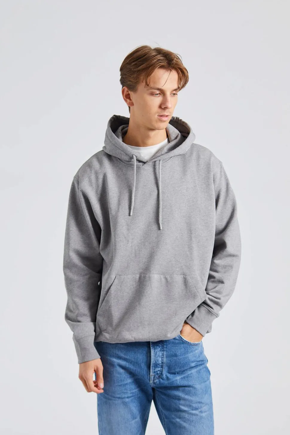 Norse Standard Hoodie Grey Melange
