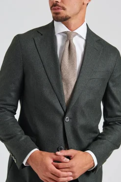 N.Siena Flanell Blazer Green