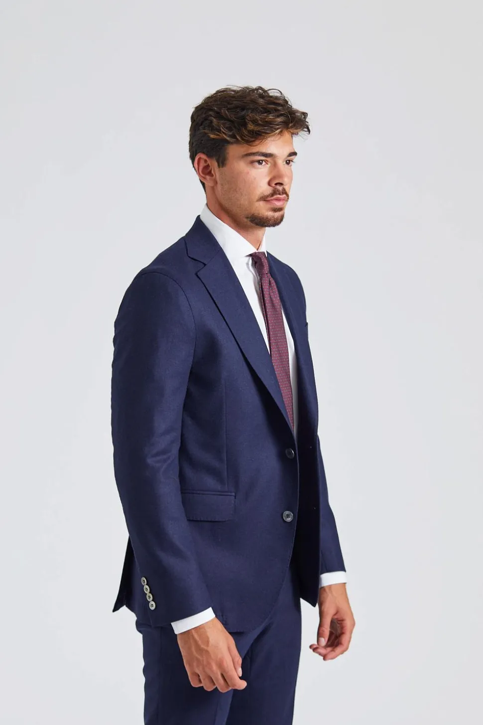 N.Siena Flanell blazer Navy
