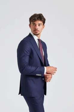 N.Siena Flanell blazer Navy