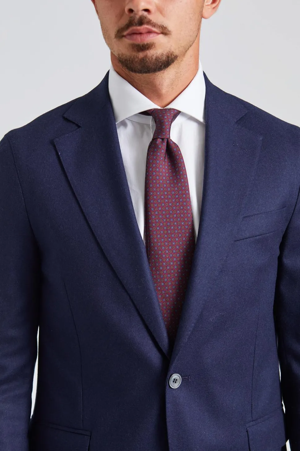 N.Siena Flanell blazer Navy