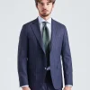 N.Siena Navy Pinstripe
