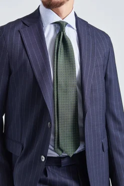 N.Siena Navy Pinstripe