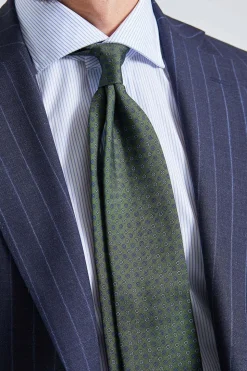 N.Siena Navy Pinstripe