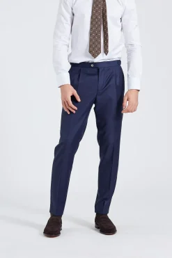 N.Siena Prato Suit Blue Melange