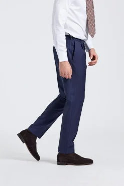 N.Siena Prato Suit Blue Melange