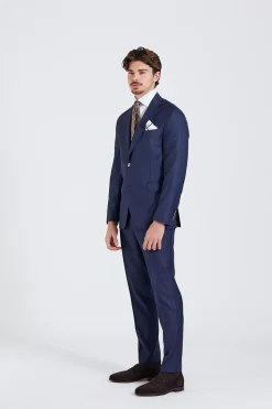 N.Siena Prato Suit Blue Melange