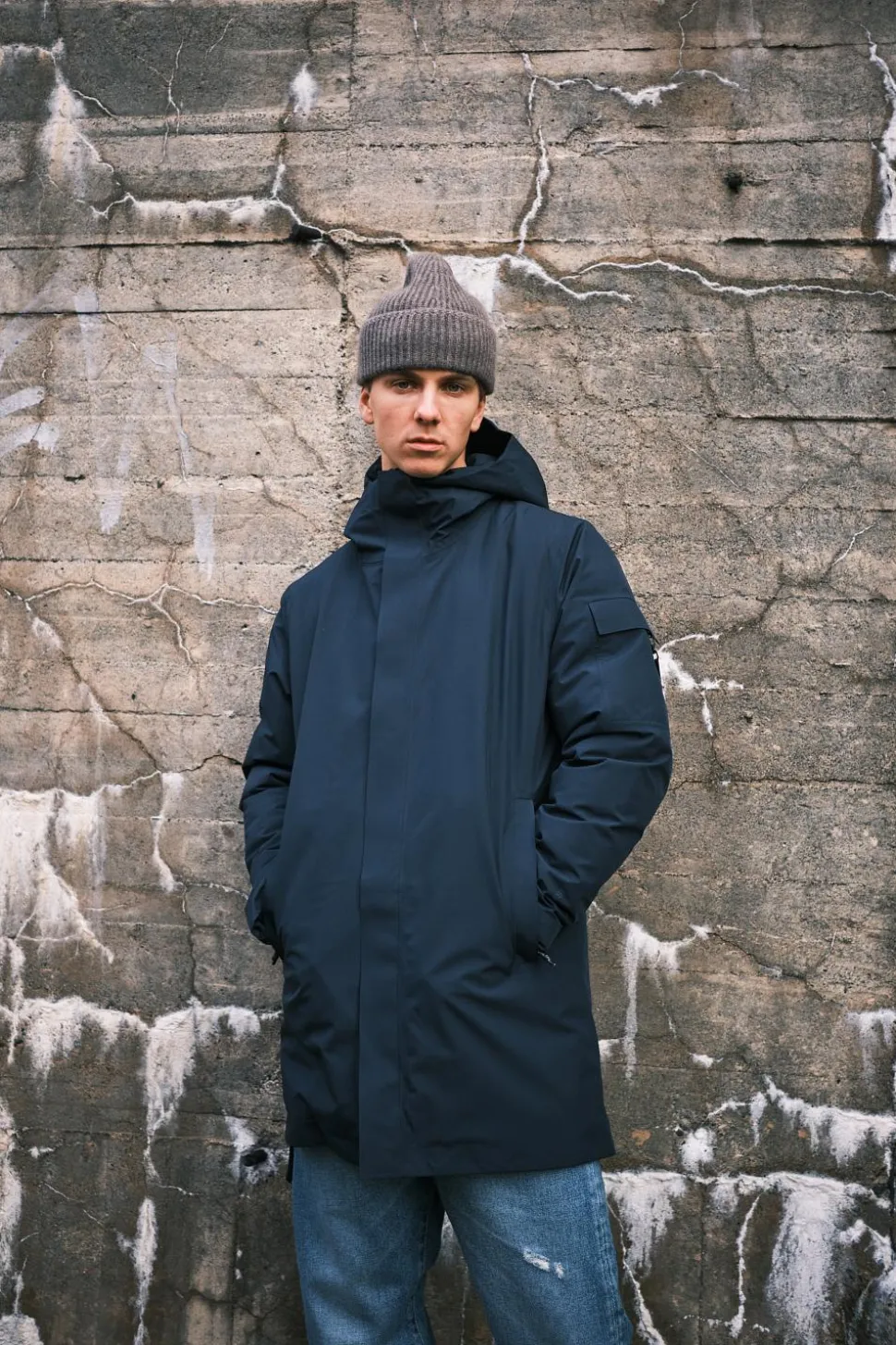 Olden Jacket Dark Navy