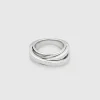 Orb Ring Slim Silver