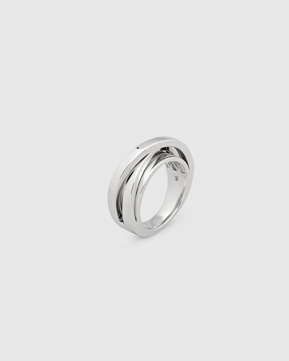 Orb Ring Slim Silver