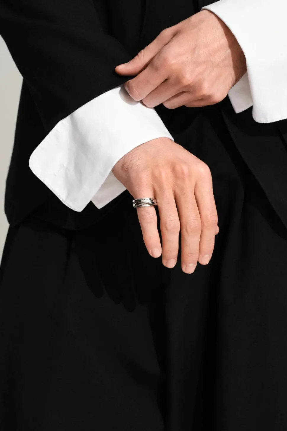 Orb Ring Slim Silver