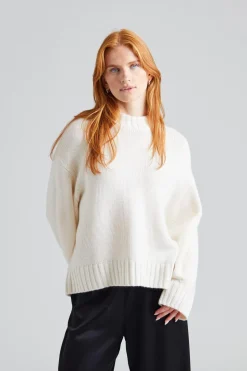 Oversized Roundneck Sweater White