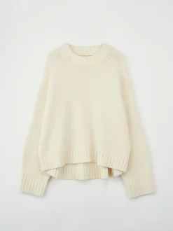 Oversized Roundneck Sweater White