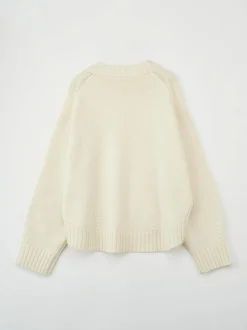 Oversized Roundneck Sweater White