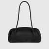 Oyster Shoulder Bag Black