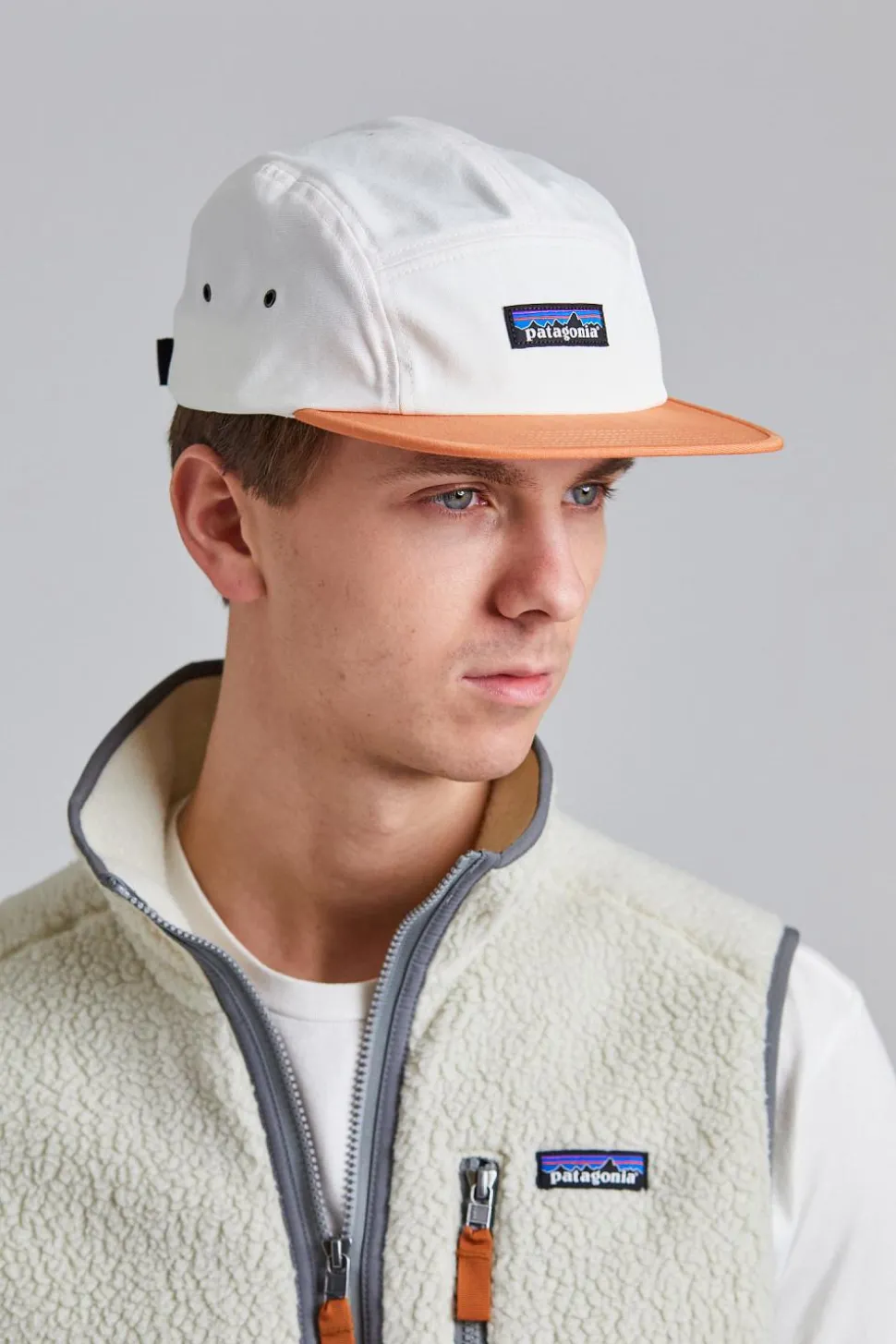 P-6 Label Maclure Hat Birch White w/Rock Melon