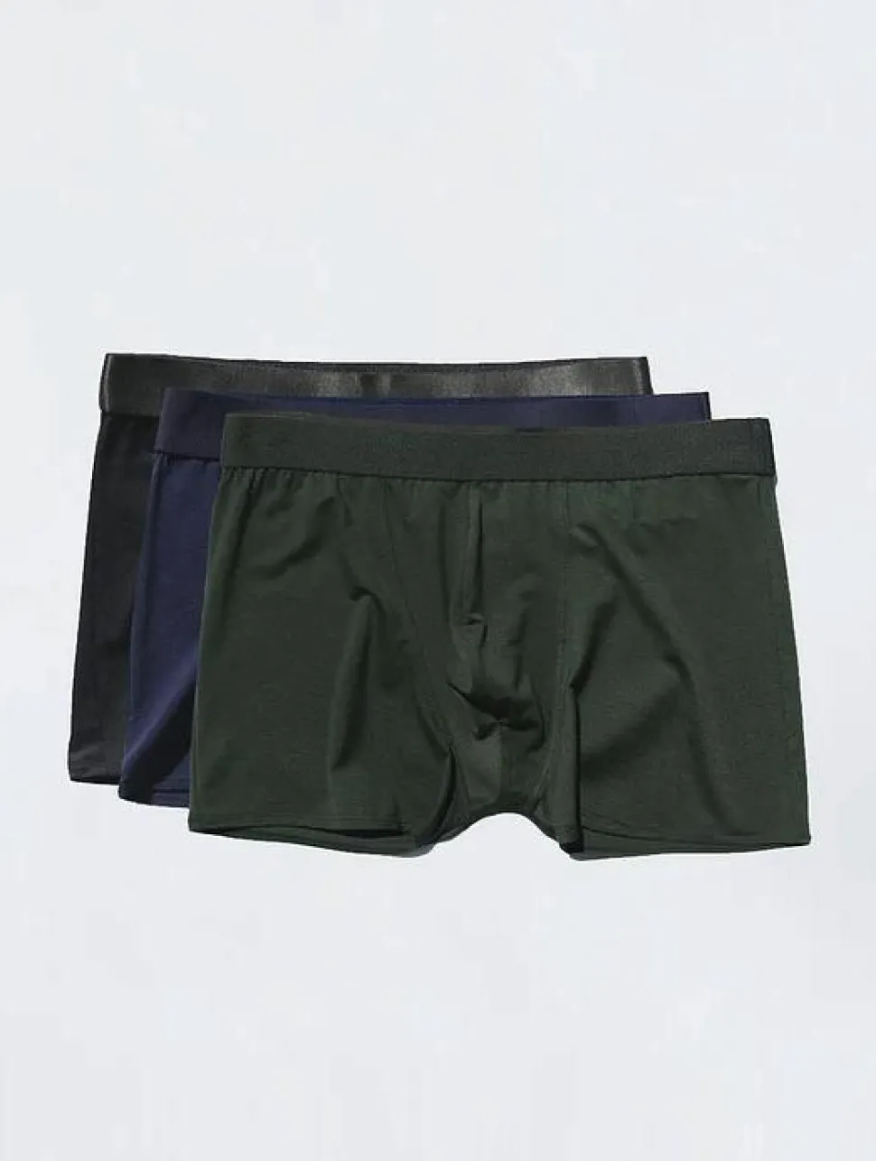 3-Pack Boxer Brief Black/Navy Blue/Army Green