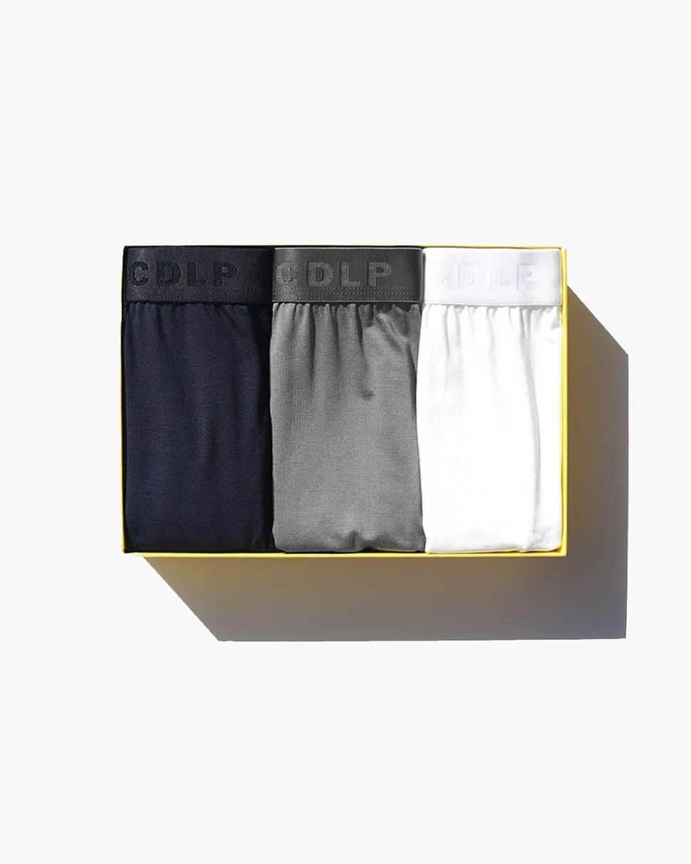 3-Pack Boxer Brief Black/Sky Grey/White