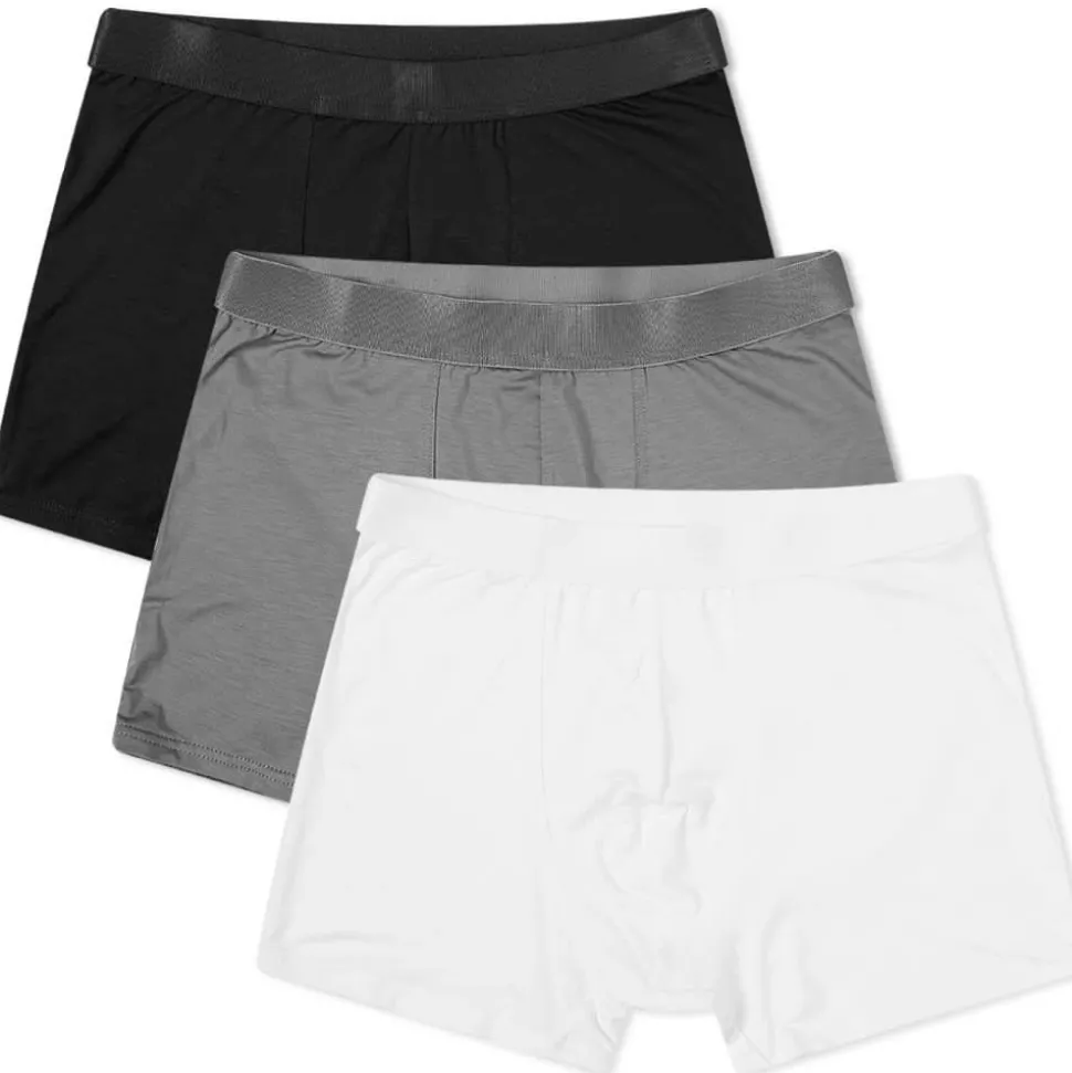 3-Pack Boxer Brief Black/Sky Grey/White