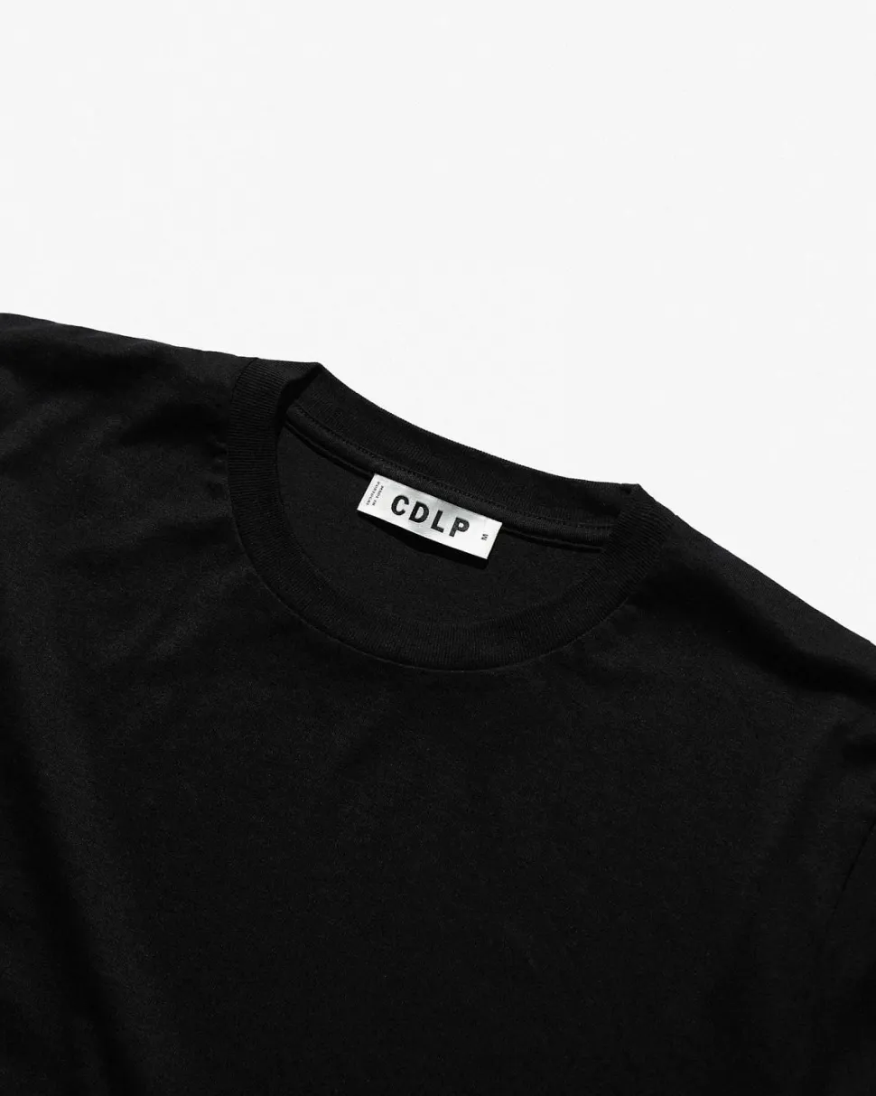 3-Pack Crew Neck T-Shirts Black
